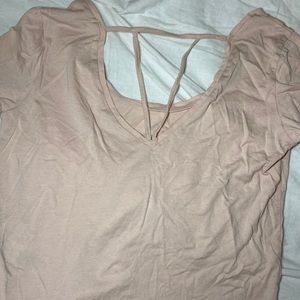 Baby pink tee